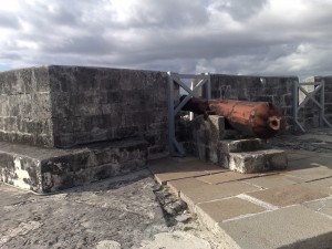 Cannon at Fort Charlotte