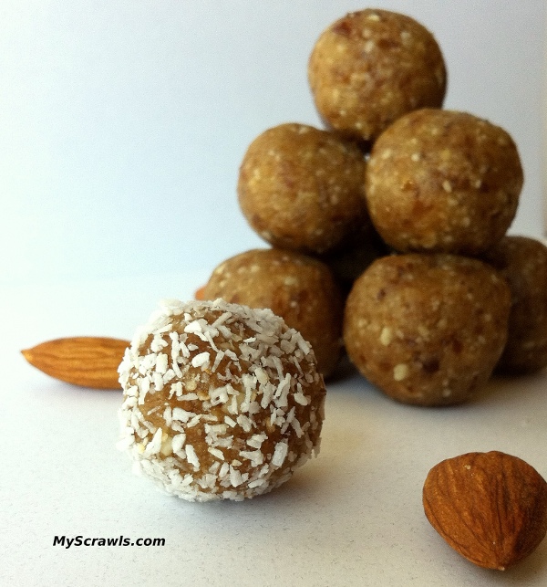 Dry fruit and nuts laddu