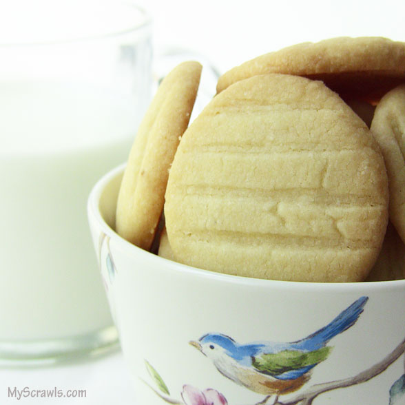 Eggless butter cookie