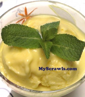 Mango Ice Cream
