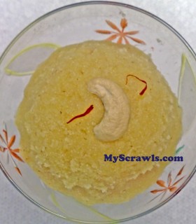 Mango Rava Kesari Bath