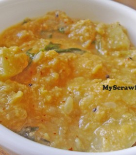 Sorakkai (Bottle gourd) Kootu | Sorakaya Kootu