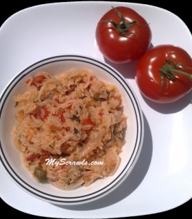Tomato rice – Thakkali sadam