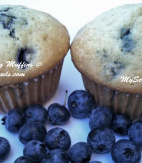 Blueberry muffins