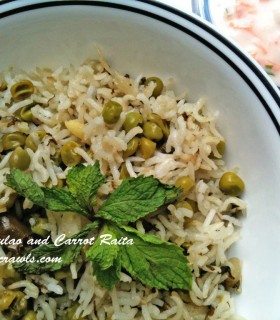Peas pulao | Matar pulav