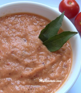 Onion Tomato Chutney | Kara Chutney