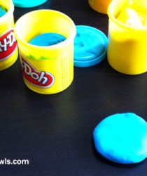 Making-of-play-dough-ganesh-idol-step1