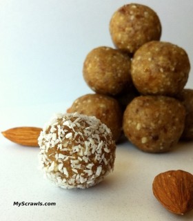 Dry fruit and nuts laddu