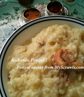 Kalkandu Pongal