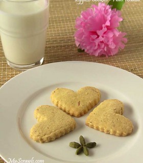 Eggless butter cookies
