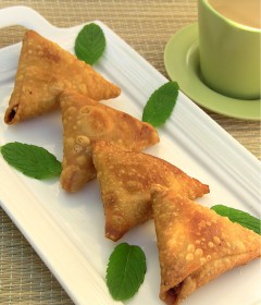 Onion samosa | Irani samosa