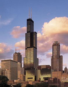 Sears Tower – Chicago’s largest skyscraper !