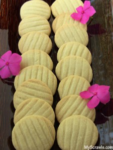 Melting moment - Eggless butter cookie